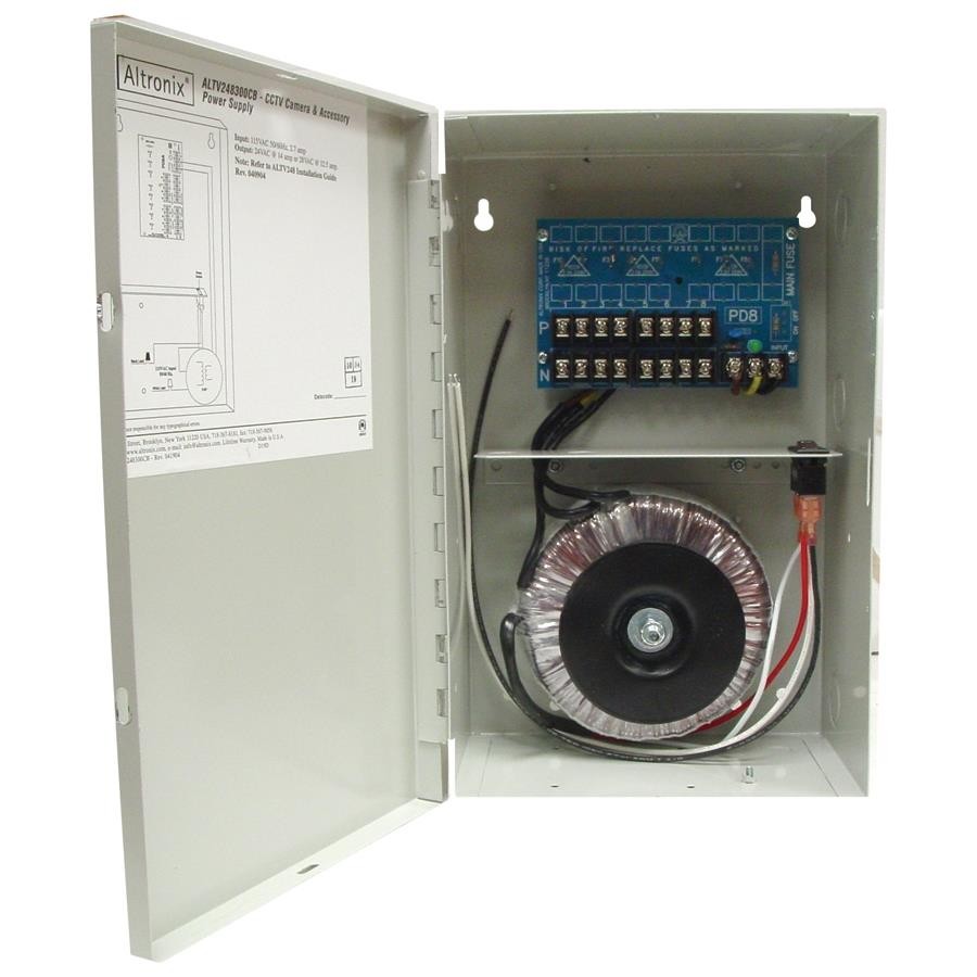 8 PTC OUT CCTV PWR SPL