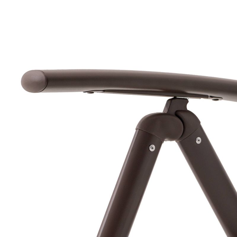 3pc Set with Outdoor Aluminum Adjustable Chaise Lounge & Table Set - Light Gray - Crestlive Products