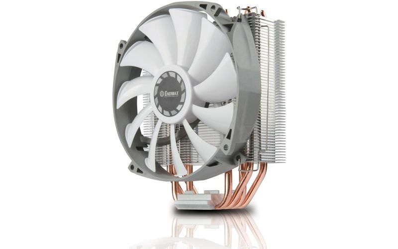 Enermax ETS-T40 Fit CPU Cooler - 1 x 140 mm - 1 x 65.6 CFM - 19 dB(A) Noise - Twister Bearing - 4-pin PWM