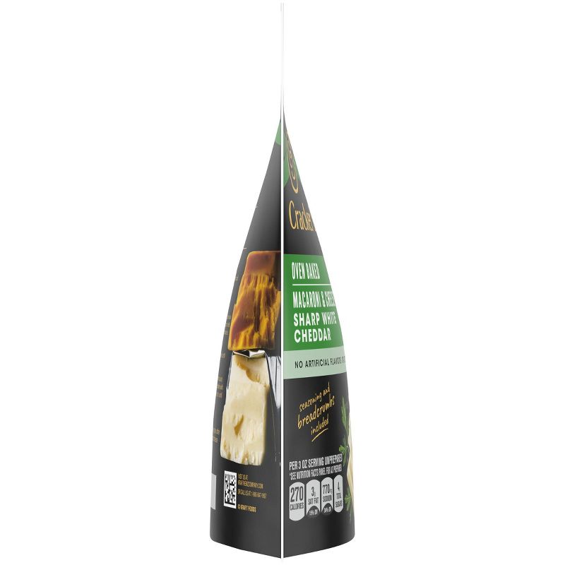 Cracker Barrel Oven Baked Mac & Cheese White Cheddar - 12.3oz