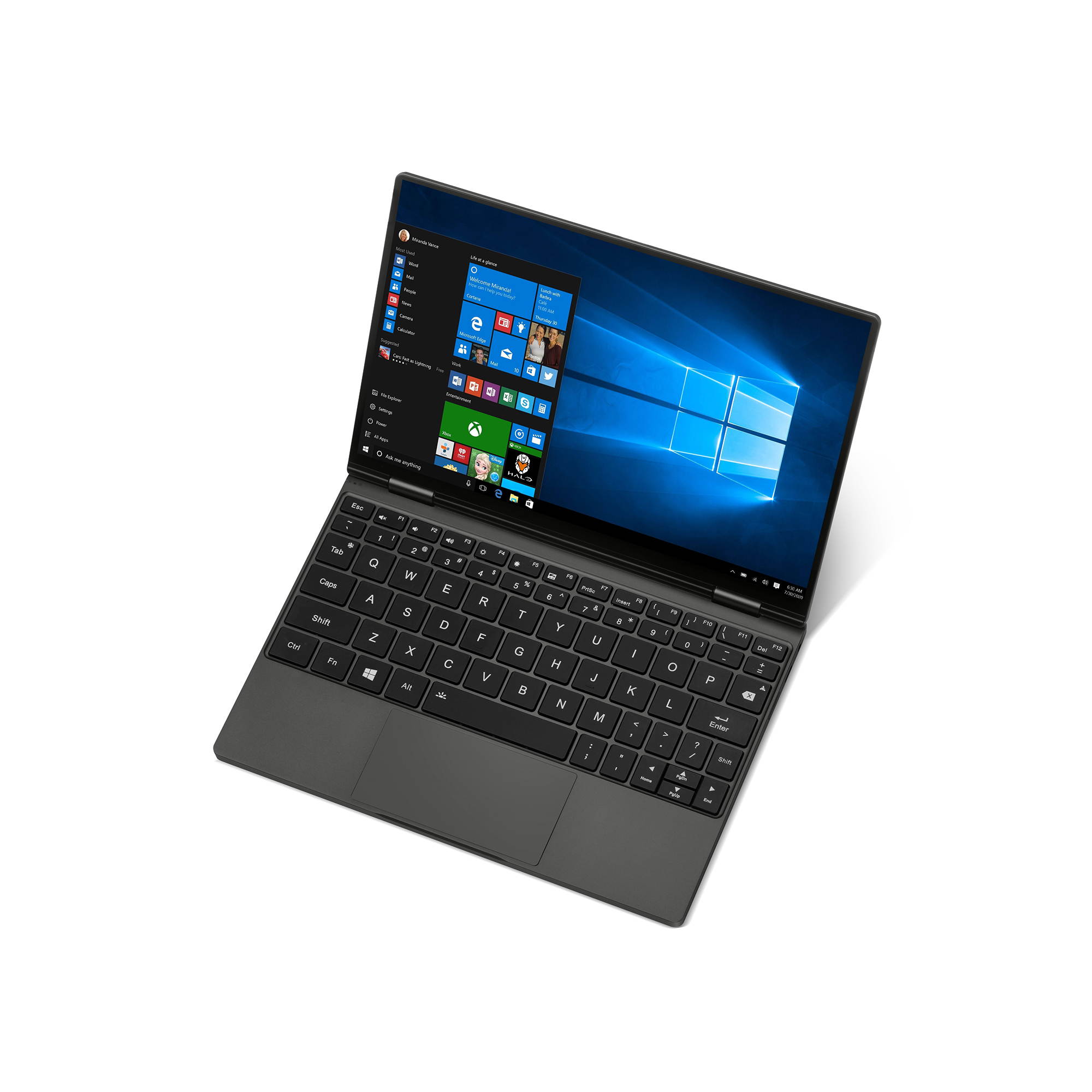 One Netbook 4 Platinum Edition 10.1" Laptop Intel Core i7-1160G7 16 GB Memory 512/1TB SSD,Backlit Keyboard, Windows 10 Notebook Computer