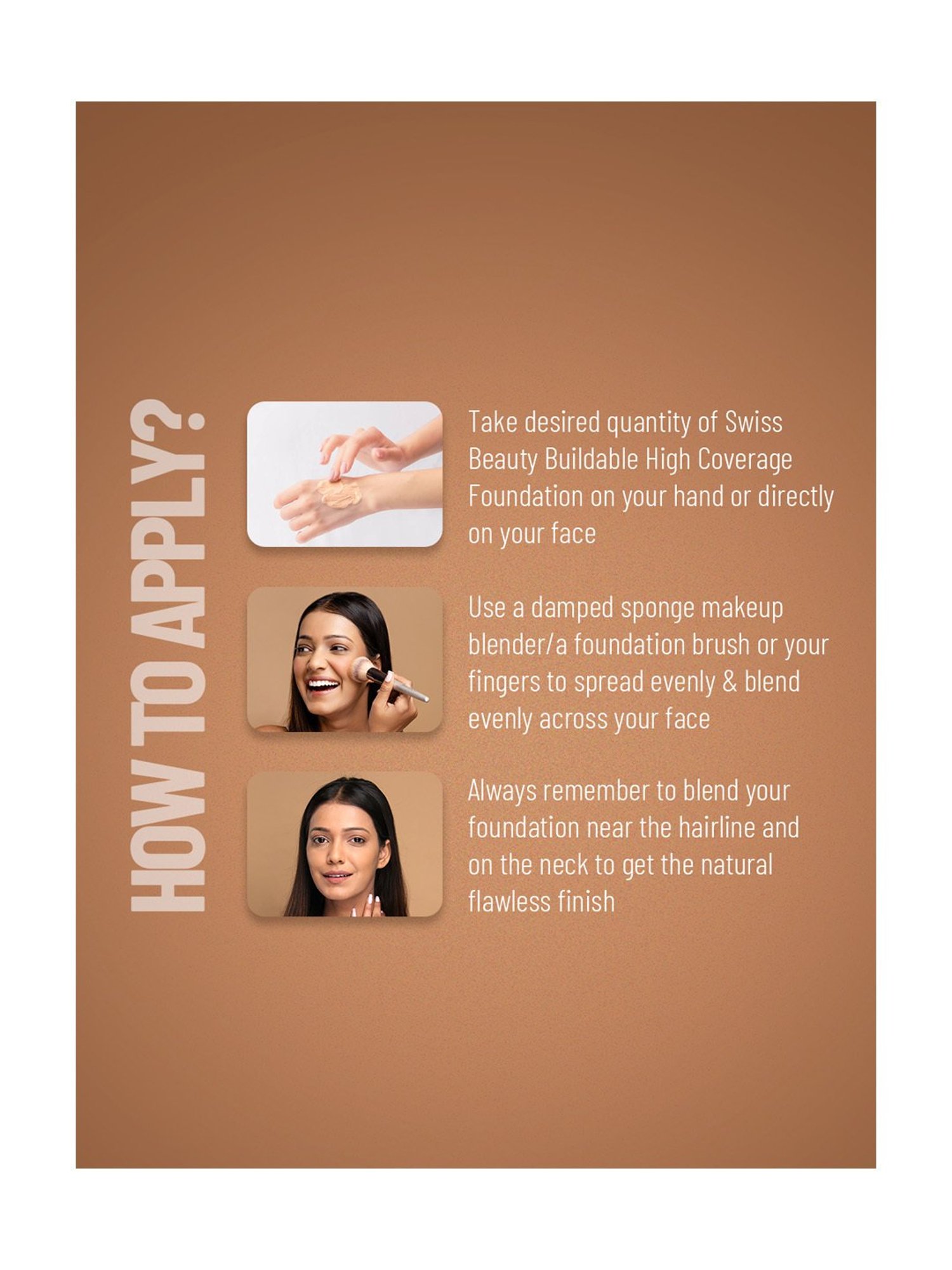 SUGAR Cosmetics Mettle Cream To Powder Foundation 10 Latte - 12 gm