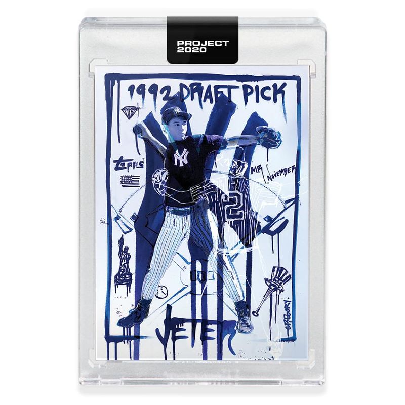 Topps Topps PROJECT 2020 Card 93 - 1993 Derek Jeter by Gregory Siff