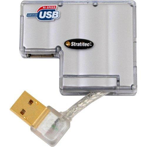 Stratitec USBM4EXT 4-Port Mini USB 2.0 Hub