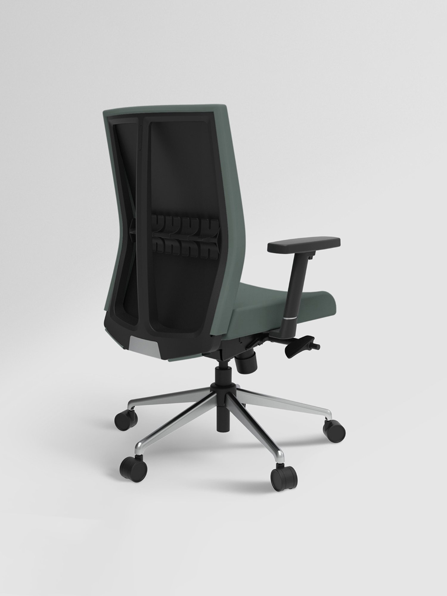 Godrej Interio Prime Grey Nylon High Back Chair