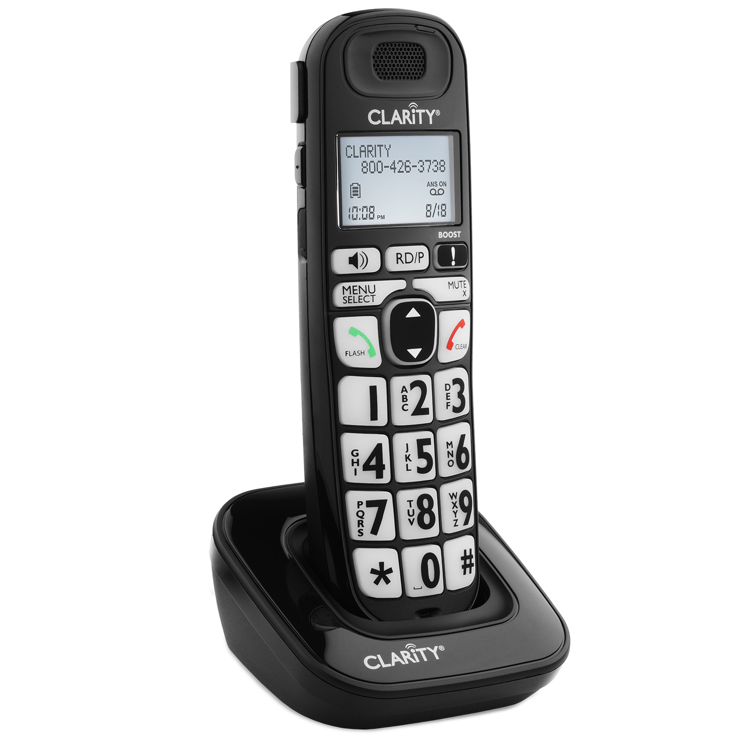 Clarity - 53727 - E814CC Amplified 40dB Cord/Cordless Combo Unit Phone