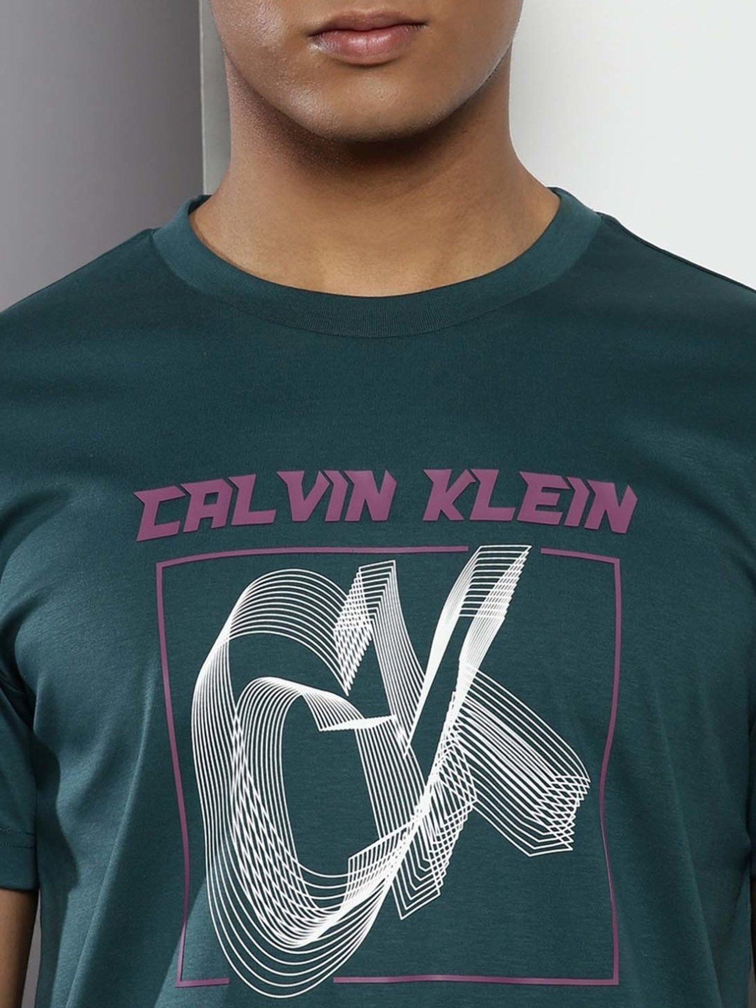 Levi's Pink Cotton Slim Fit Texture Henley T-Shirt