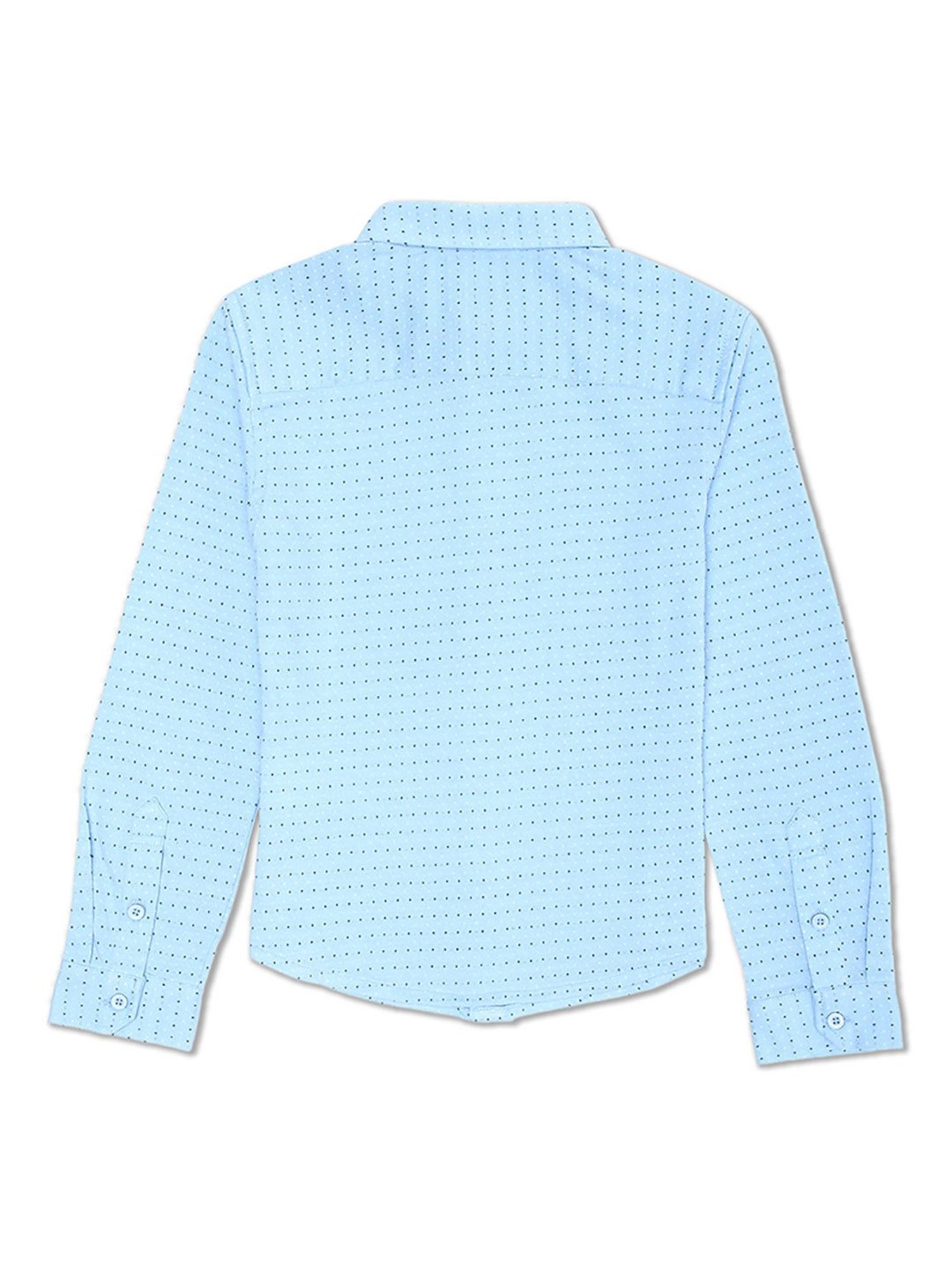 United Colors of Benetton Kids Blue Printed Shirt