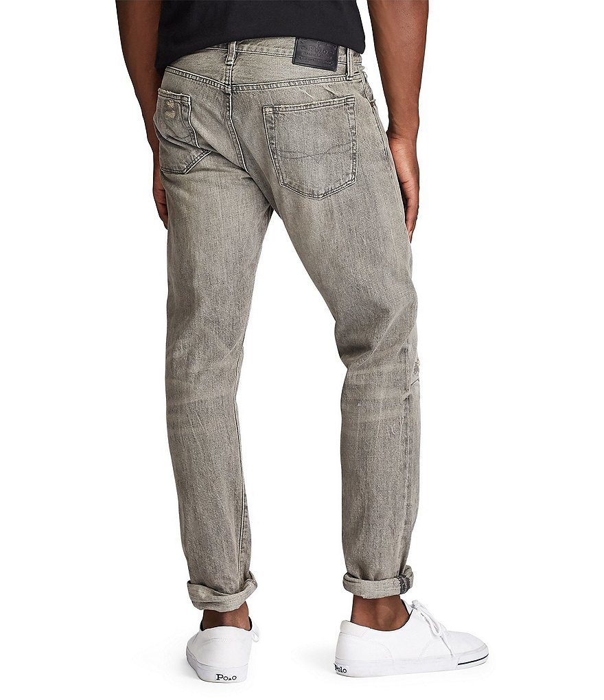 Polo Ralph Lauren Sullivan Slim-Fit Brennan Repaired Jeans