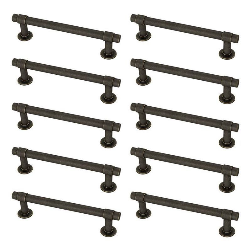 Franklin Brass 10pk 4" Francisco Pull Warm Chestnut