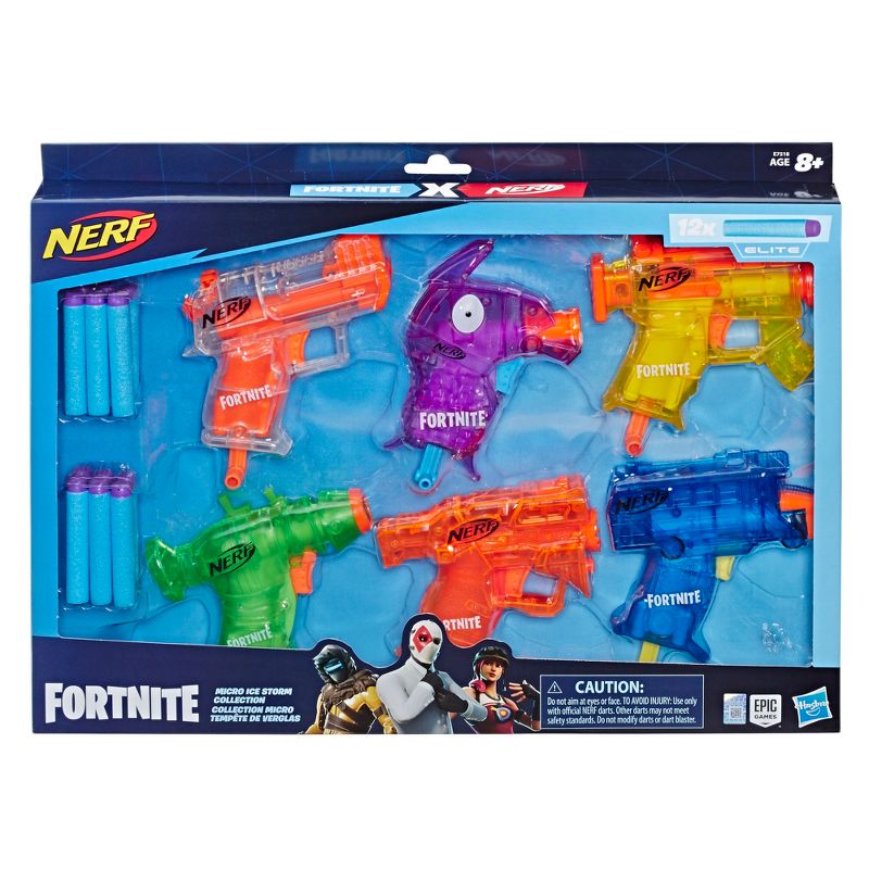 Nerf Fortnite Micro Ice Storm Collection