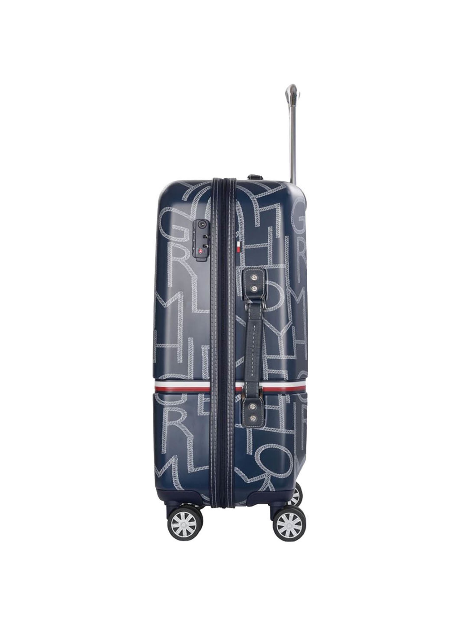 Tommy Hilfiger Navy Small Hard Cabin Trolley - 25 cm
