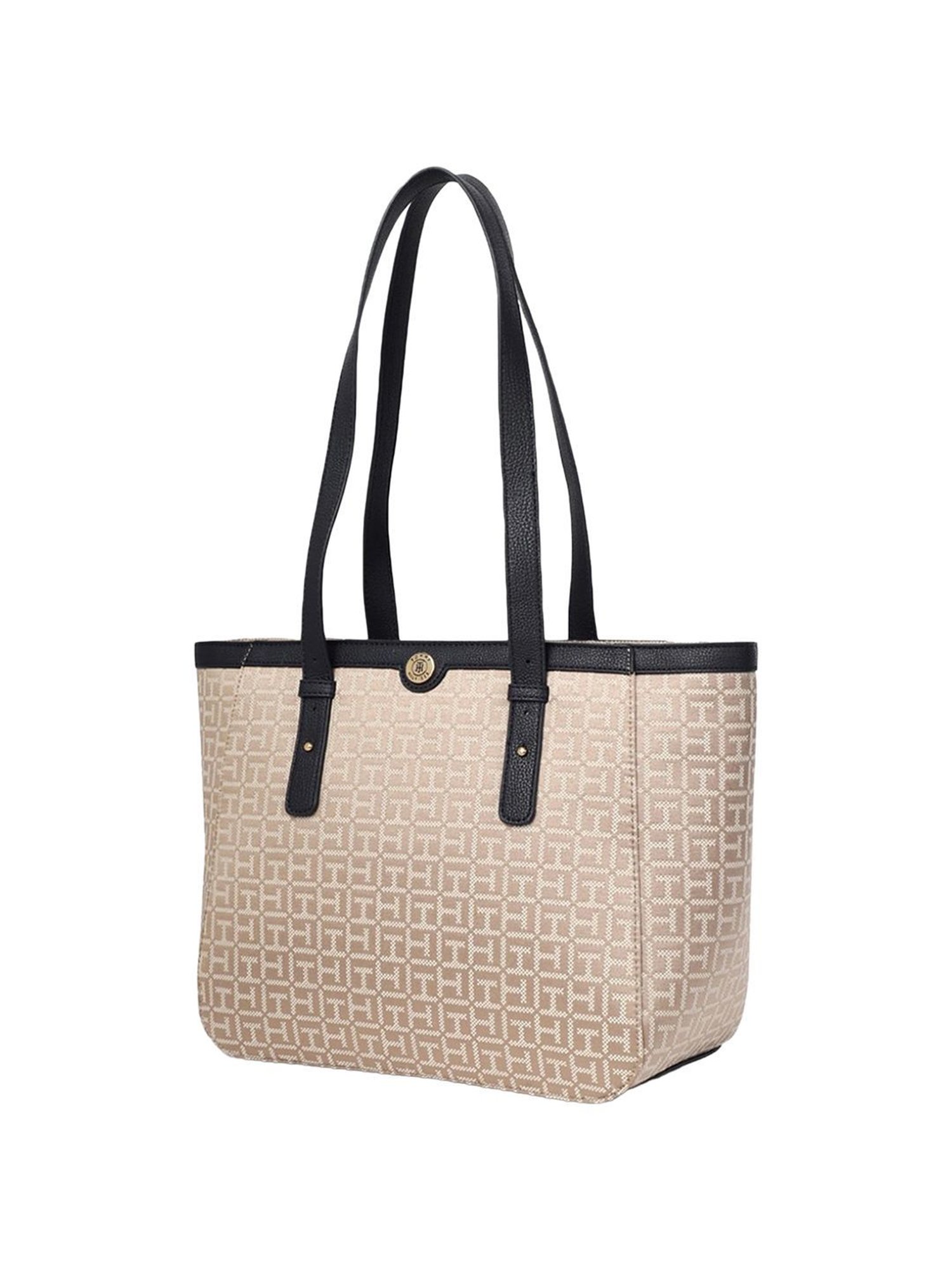 TOMMY HILFIGER Beige WILDER II Logo Shoulder Bag