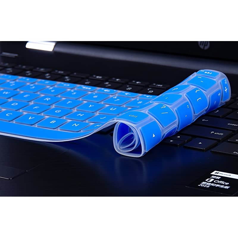 Protector Skin Cover Compatible HP Pavilion 15.6" 2018 New Series,HP Pavilion x360 15-BR075NR,HP Pavilion 15-BS 15-BW 15-CC 15-CB 15-CD,HP ENVY x360 15M-BP 15M-BQ,17.3"HP ENVY 17M 17-BS(Blue)