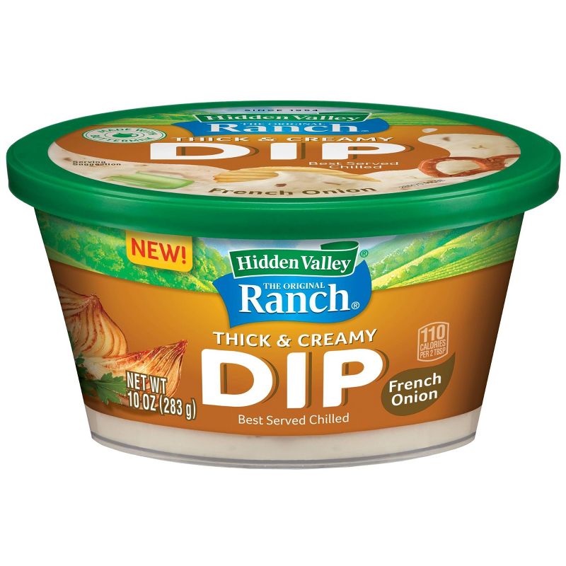 Hidden Valley Ready to Eat Dips French Onion - 10fl oz