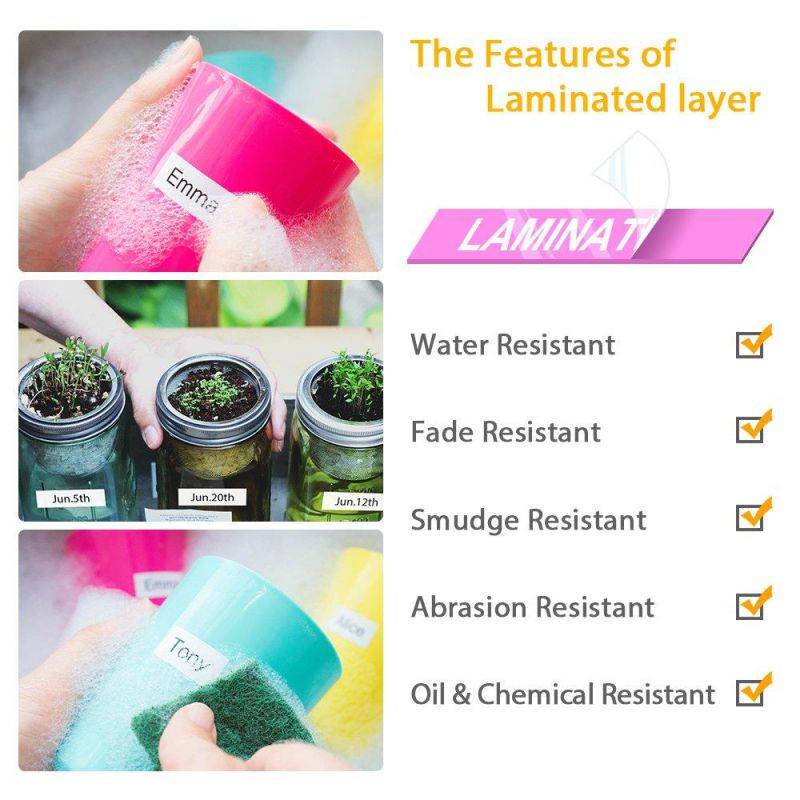 3 Pack Compatible Brother P-Touch Label Tape TZ TZE TZe-MQG35 TZe-MQP35 TZe-MQ835 12mm 0.47 inch (White on Pink/Gold/Lime Green), P Touch Cube Brother Label Maker Tape 12mm x 8m(26.2 Feet)