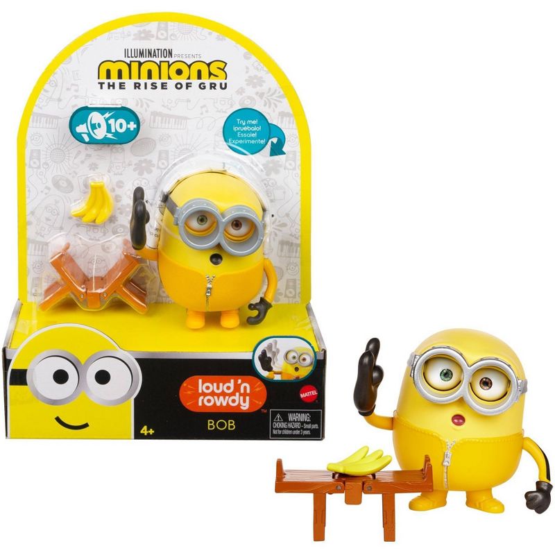 Minions: The Rise of Gru Loud 'N Rowdy Bob Figure