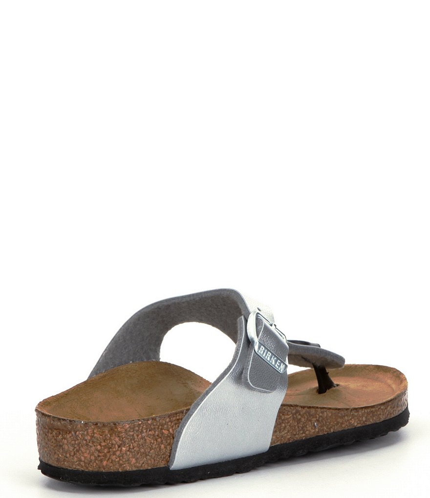 Birkenstock Girls' Gizeh Slide On Thong Style Buckle Sandals (Toddler)