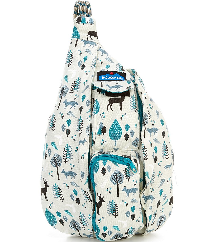 Kavu Printed Canvas Mini Rope Bag