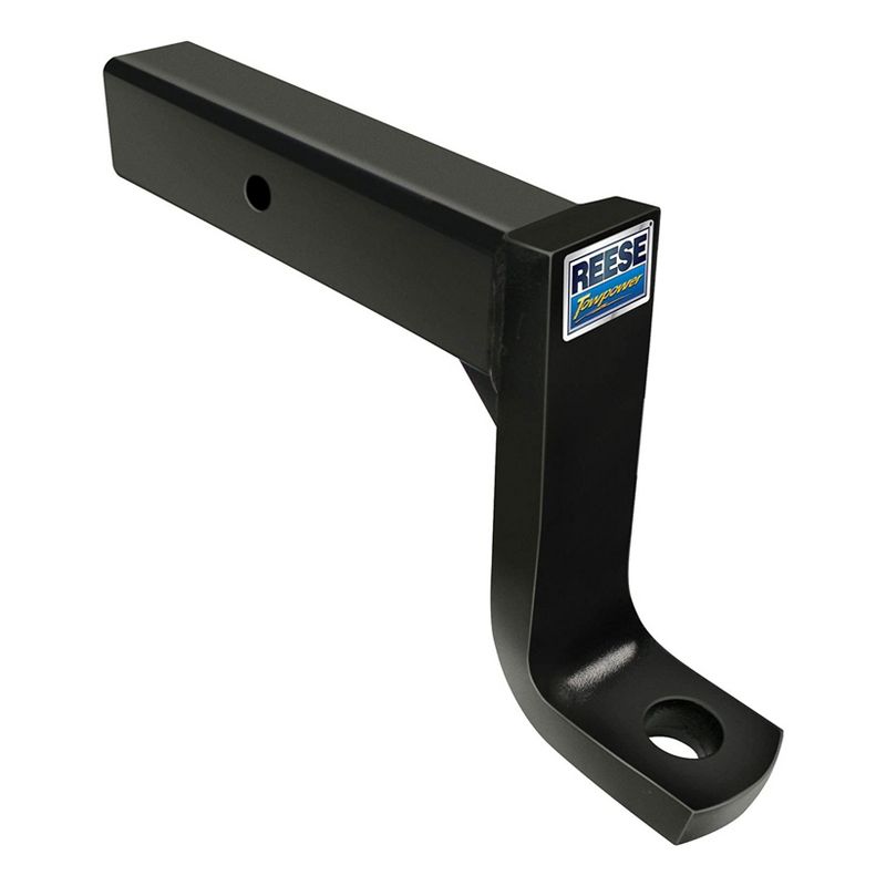 Reese Towpower 7028300 Easy to Install Heavy Duty Class V 5 Inch Drop Trailer Hitch Ball Mount for 2.5 Inch Square Hitch Box Openings