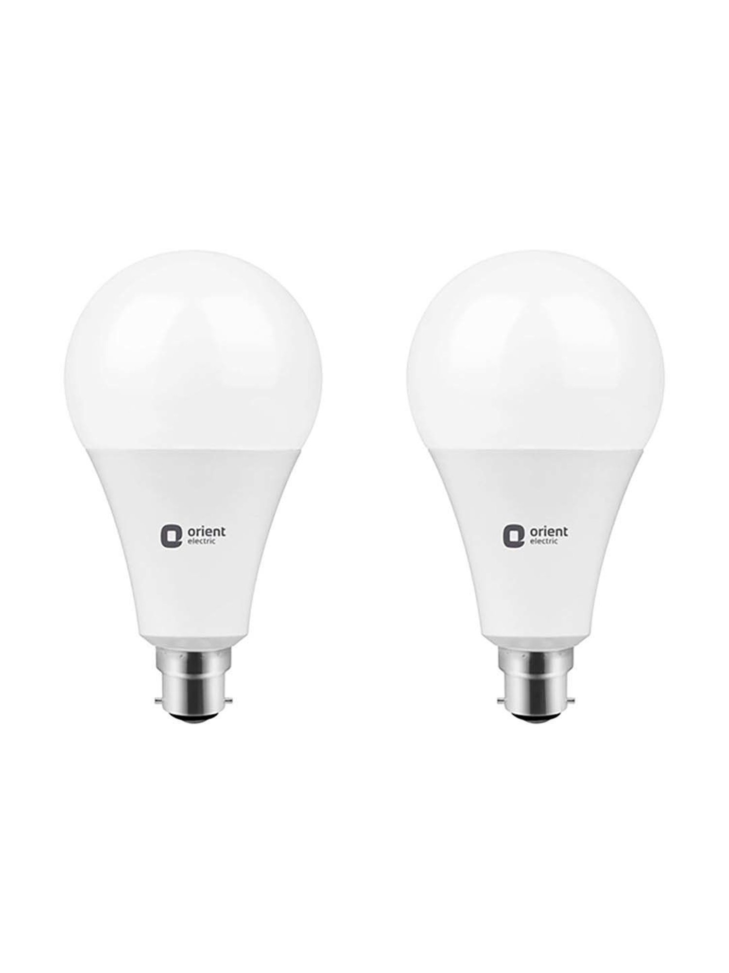 Orient Electric Eternal Shine B22 Cap 18W LED Bulb - Pack of 2 (Cool White)