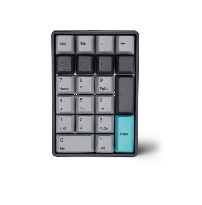 2, 60% Wired/Wireless Mechanical Keyboard (Kailh Box Brown Switch/White Case) - Full Keys Programmable - True RGB Backlit - Tap Arrow Keys - Double Shot PBT Keycaps - NKRO - 1900mAh Battery