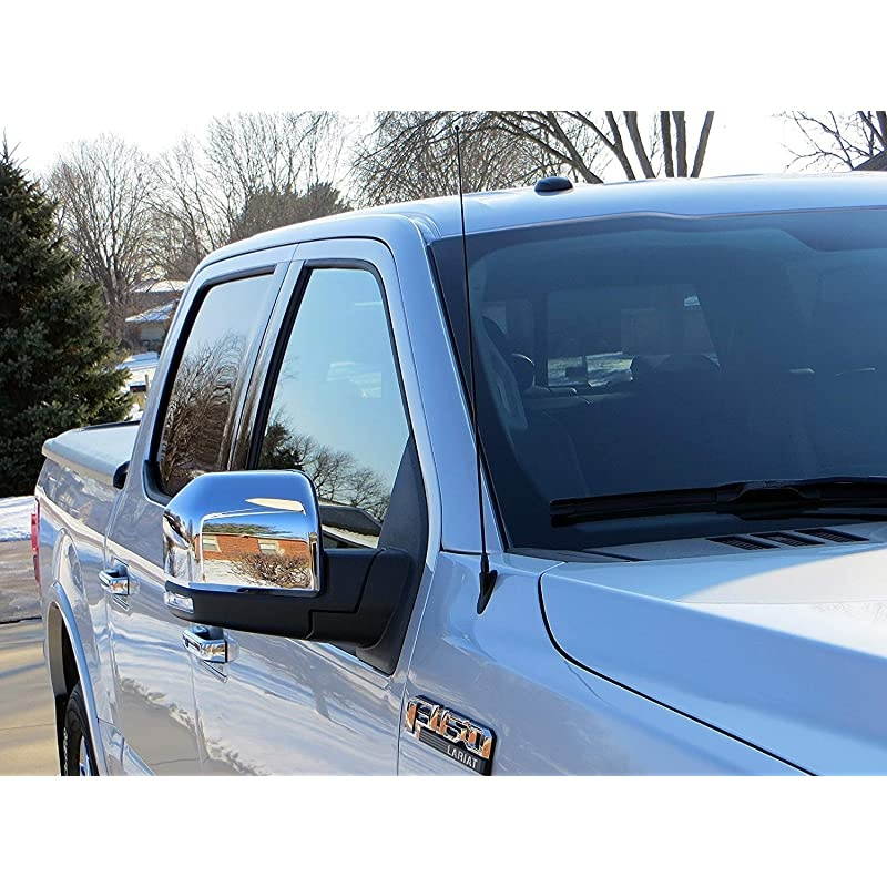 21 Inch Black Antenna is Compatible with Nissan Titan 20192020 Spiral Wind Noise Cancellation Spring Steel Construction Stainless Steel Threading