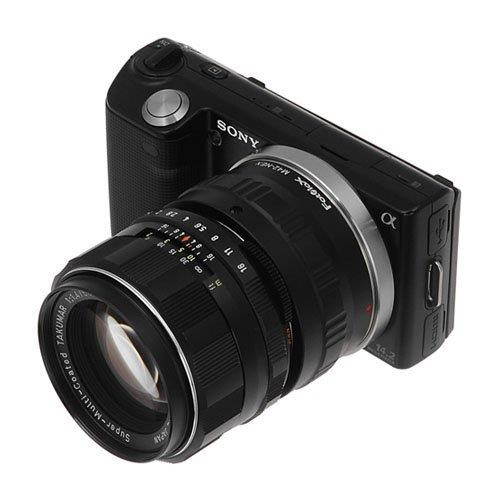 Fotodiox Lens Mount Adapter - M42 Type 2 (42mm x1 Screw Mount) to Sony Alpha E-Mount Mirrorless Camera Body
