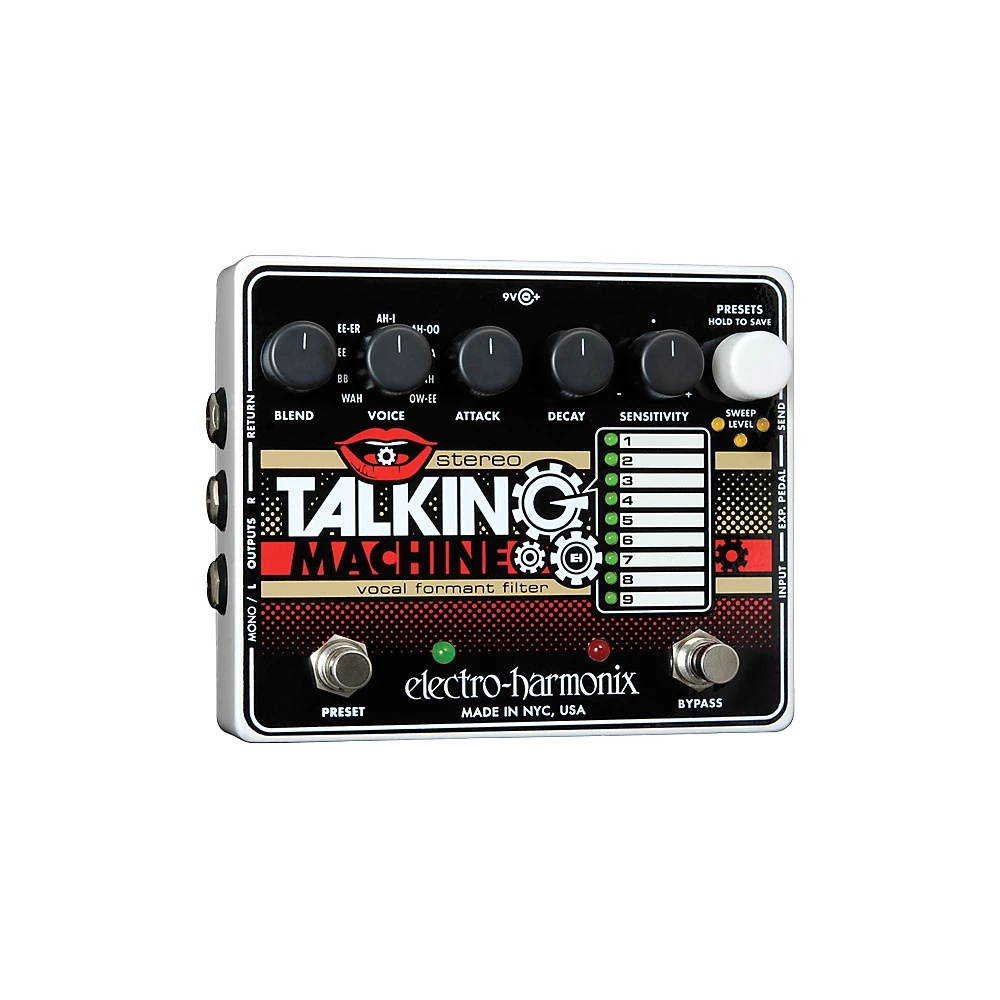 Electro-Harmonix Stereo Talking Machine Vocal Formant Filter
