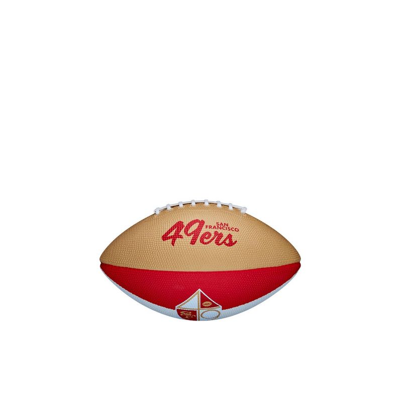 NFL San Francisco 49ers Mini Retro Football