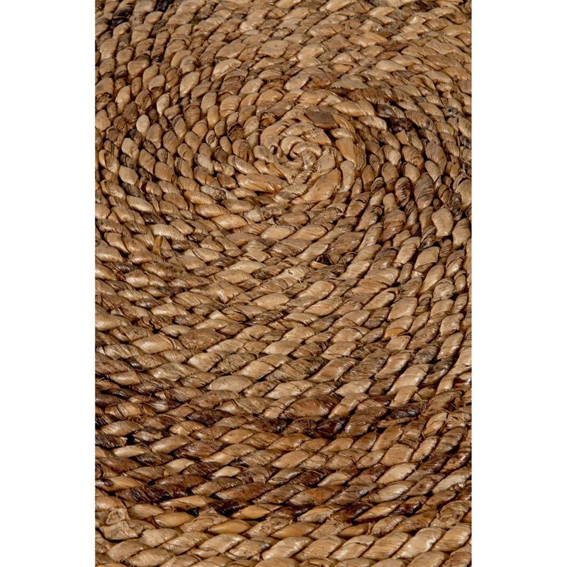 Chruchill Abaca Square Accent Table - Brown - East At Main