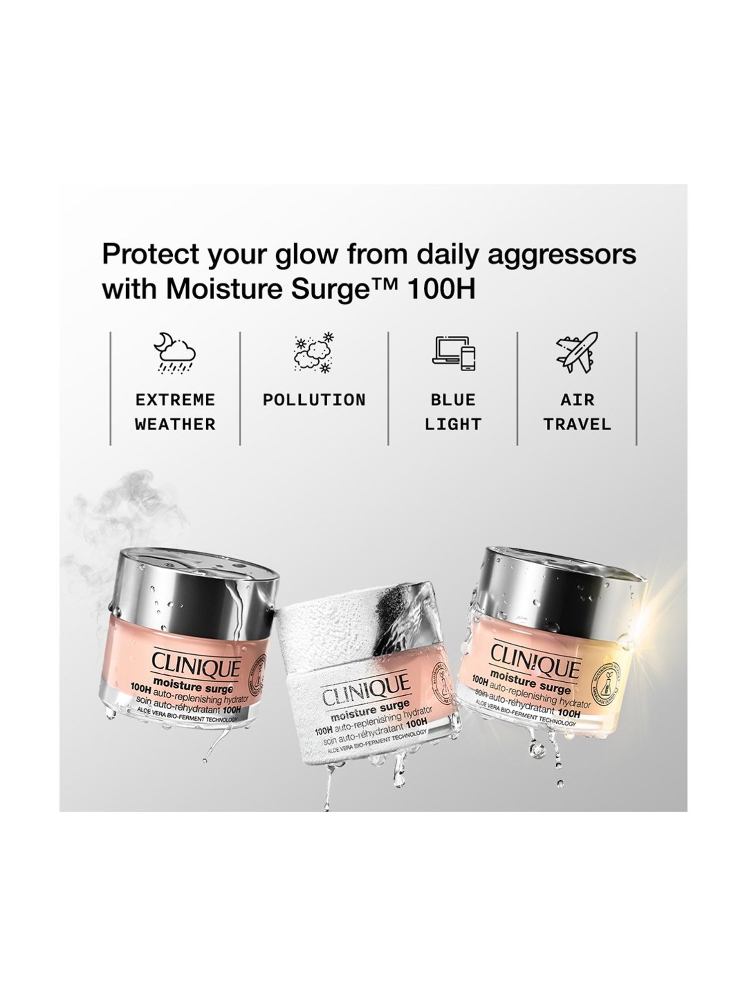 Clinique Moisture Surge 100H Auto-Replenishing Hydrator Mini - 15 ml