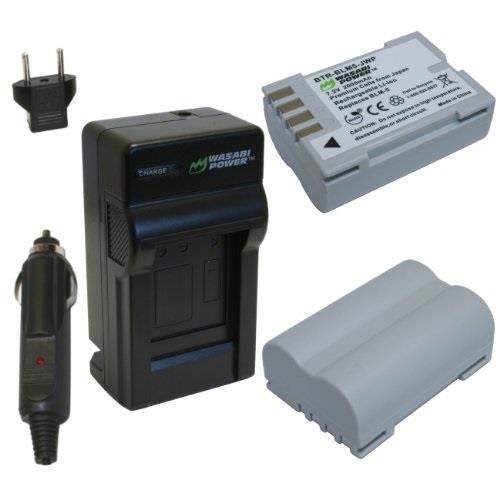Wasabi Power Battery (2-Pack) and Charger for Olympus BLM-5, PS-BLM5 and Olympus E-5