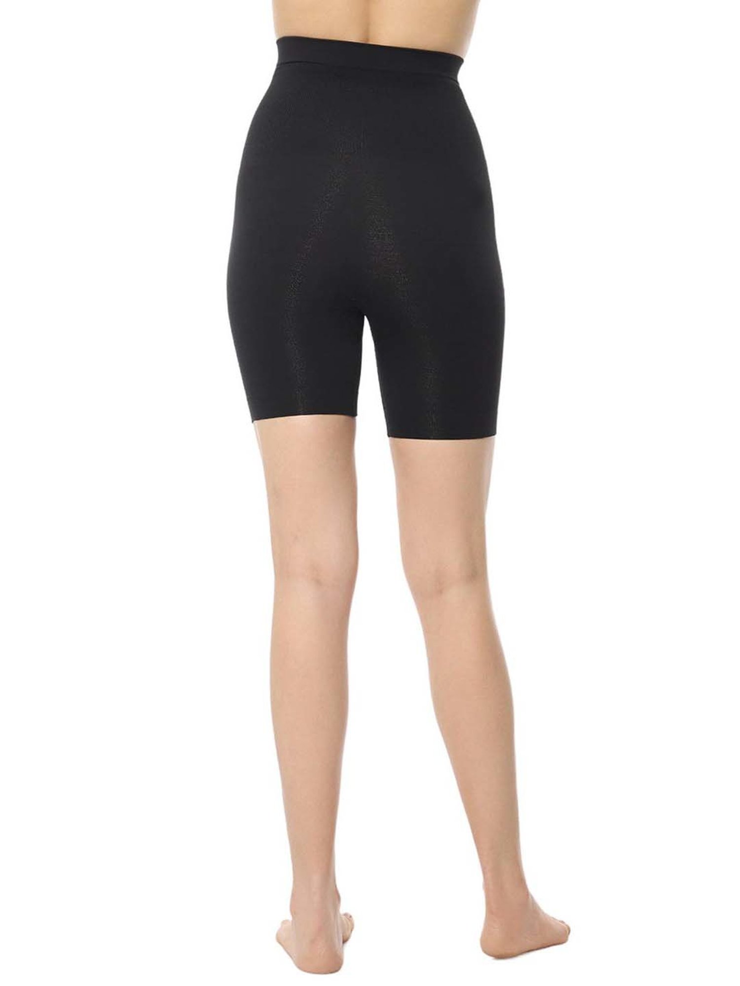 Amante Black Full Coverage Thigh Shaper