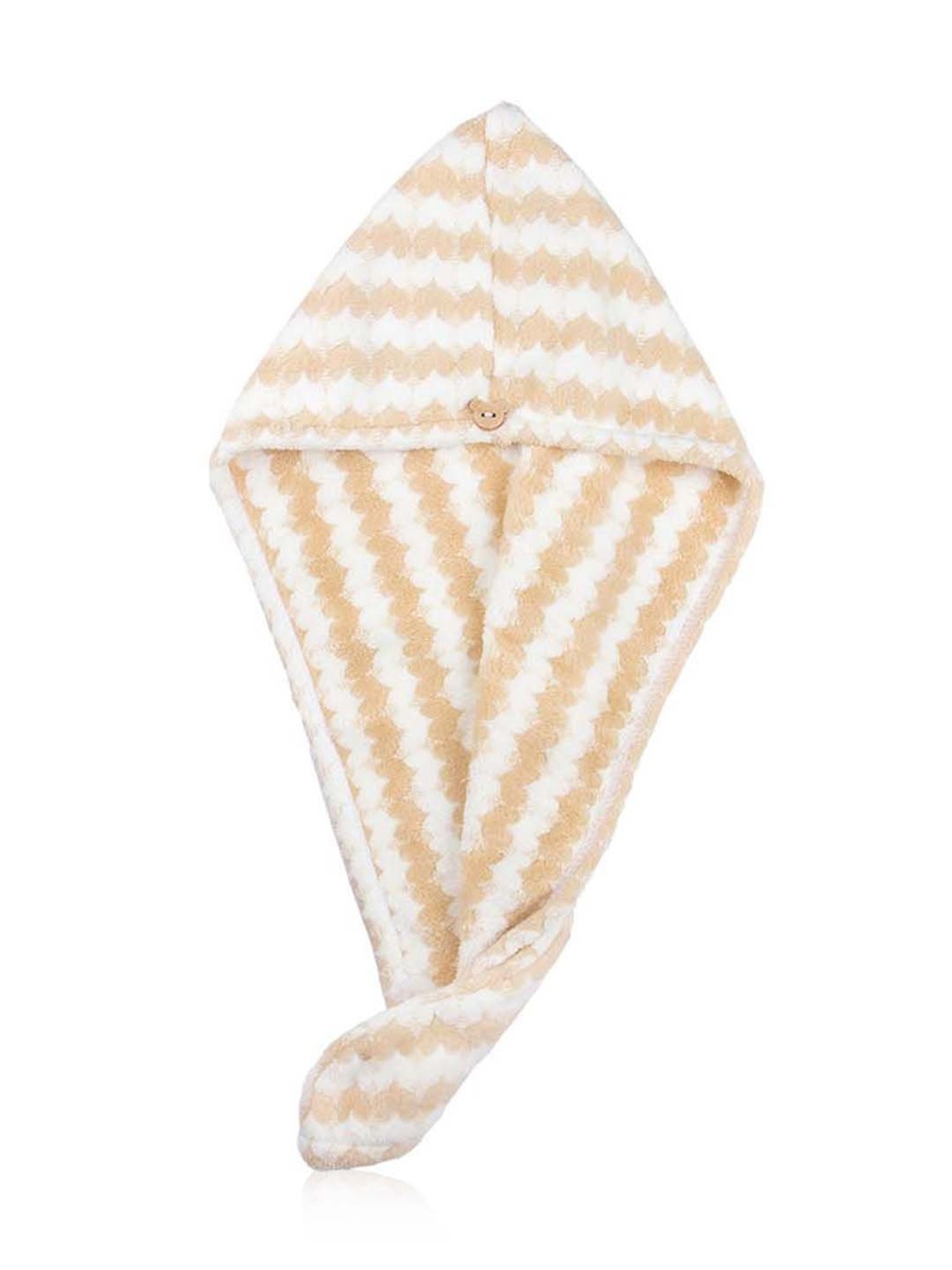 Streak Street Microfiber Hair Wrap Towel Lemony Hearts