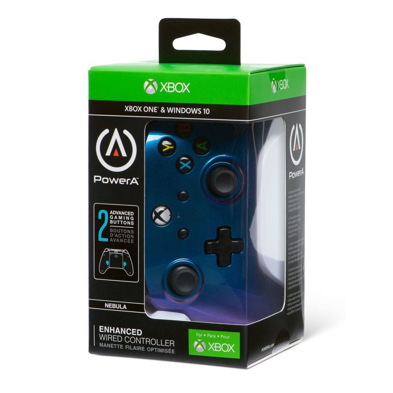 PowerA Enhanced Wired Controller for Xbox One/Series X - Cosmos Nebula