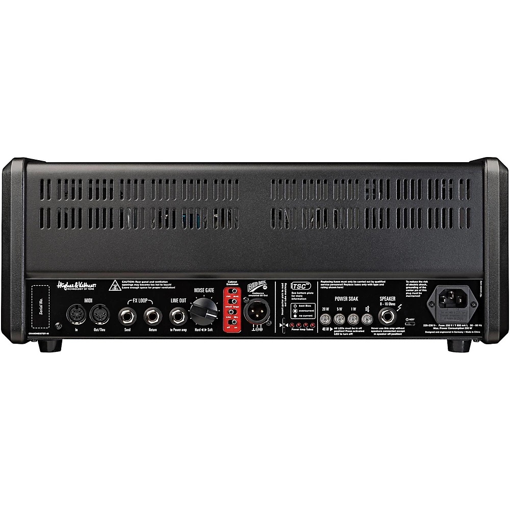 Hughes & Kettner GM40DH GrandMeister Deluxe 40 40W Guitar Amplifier Head