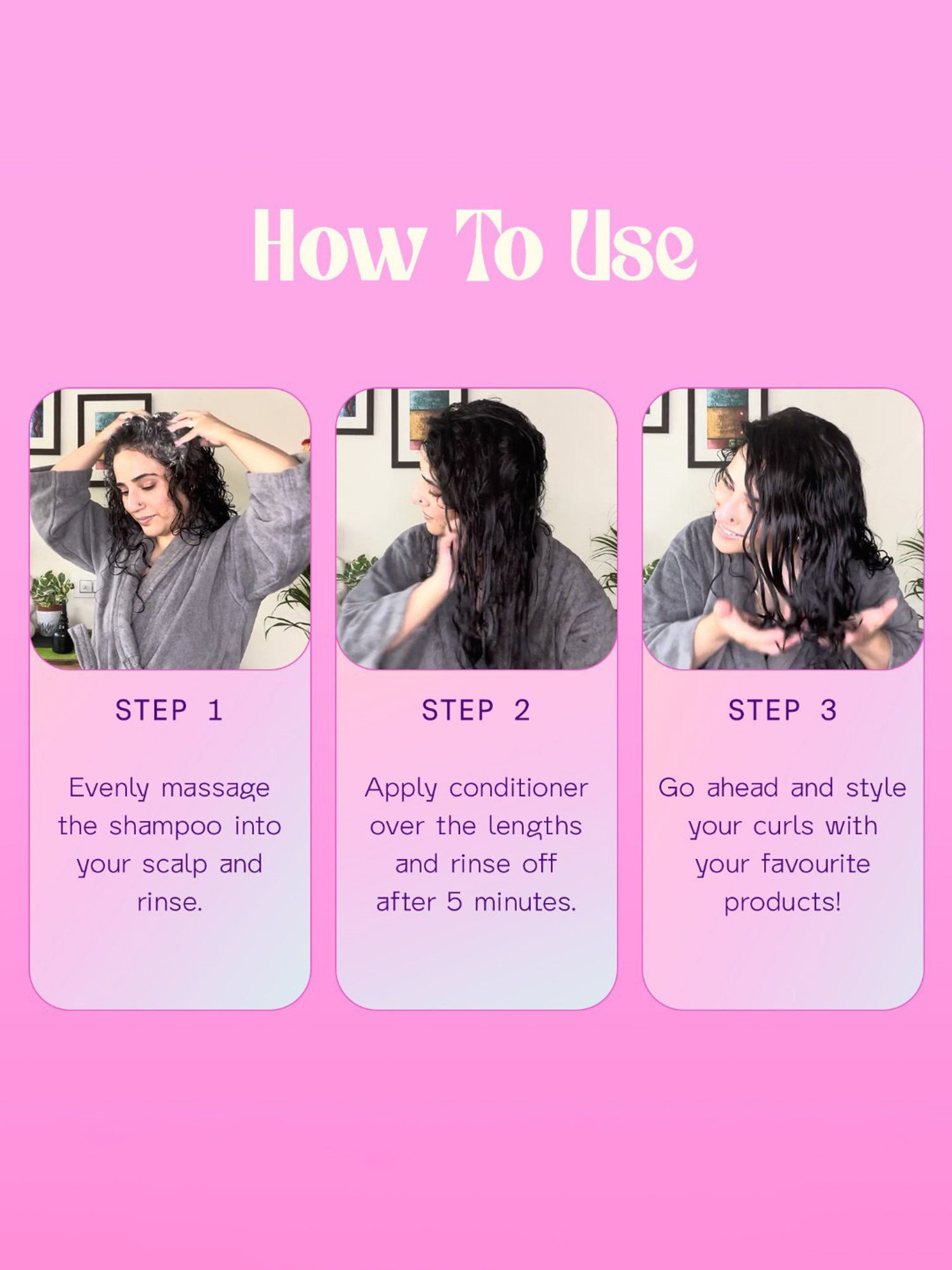 Arata Advanced Curl Care Shampoo - 300 ml