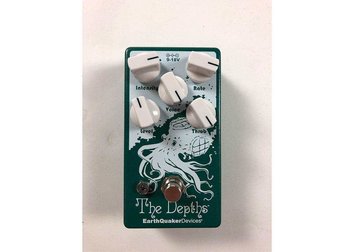 EarthQuaker Devices The Depths V2 Optical Vibe Effects Pedal