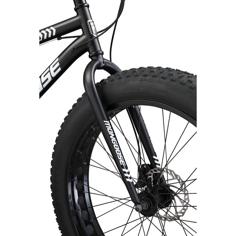 Mongoose Malus Fat Tire 26" Mountain Bike - Black