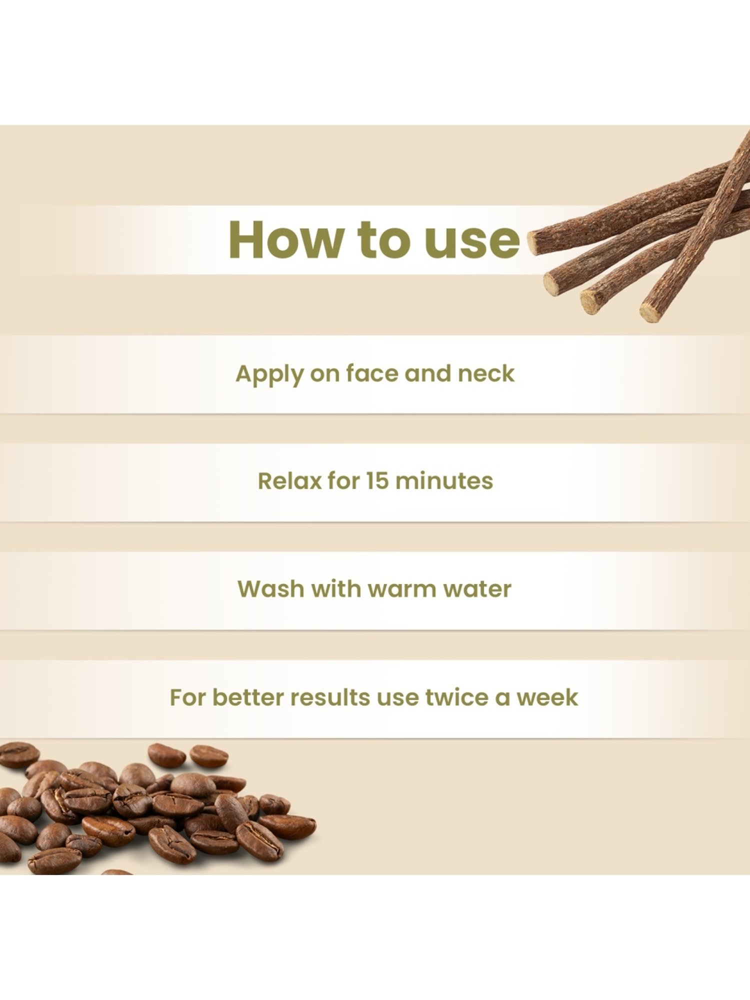 Earthraga Rejuvenating Salicylic Acid + Coffee Face Mask - 100 gm