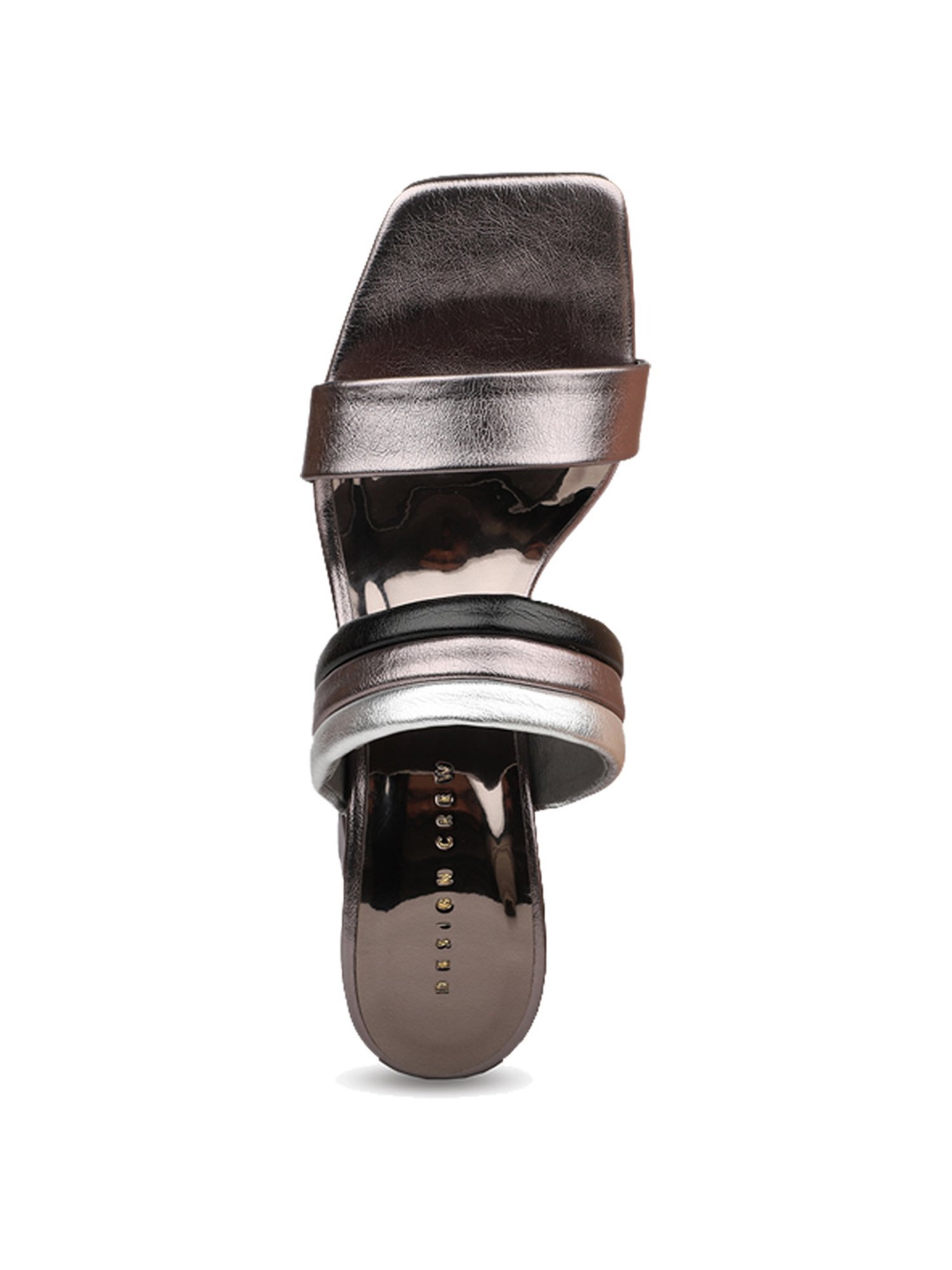Design Crew Women's Pewter Casual Sandals
