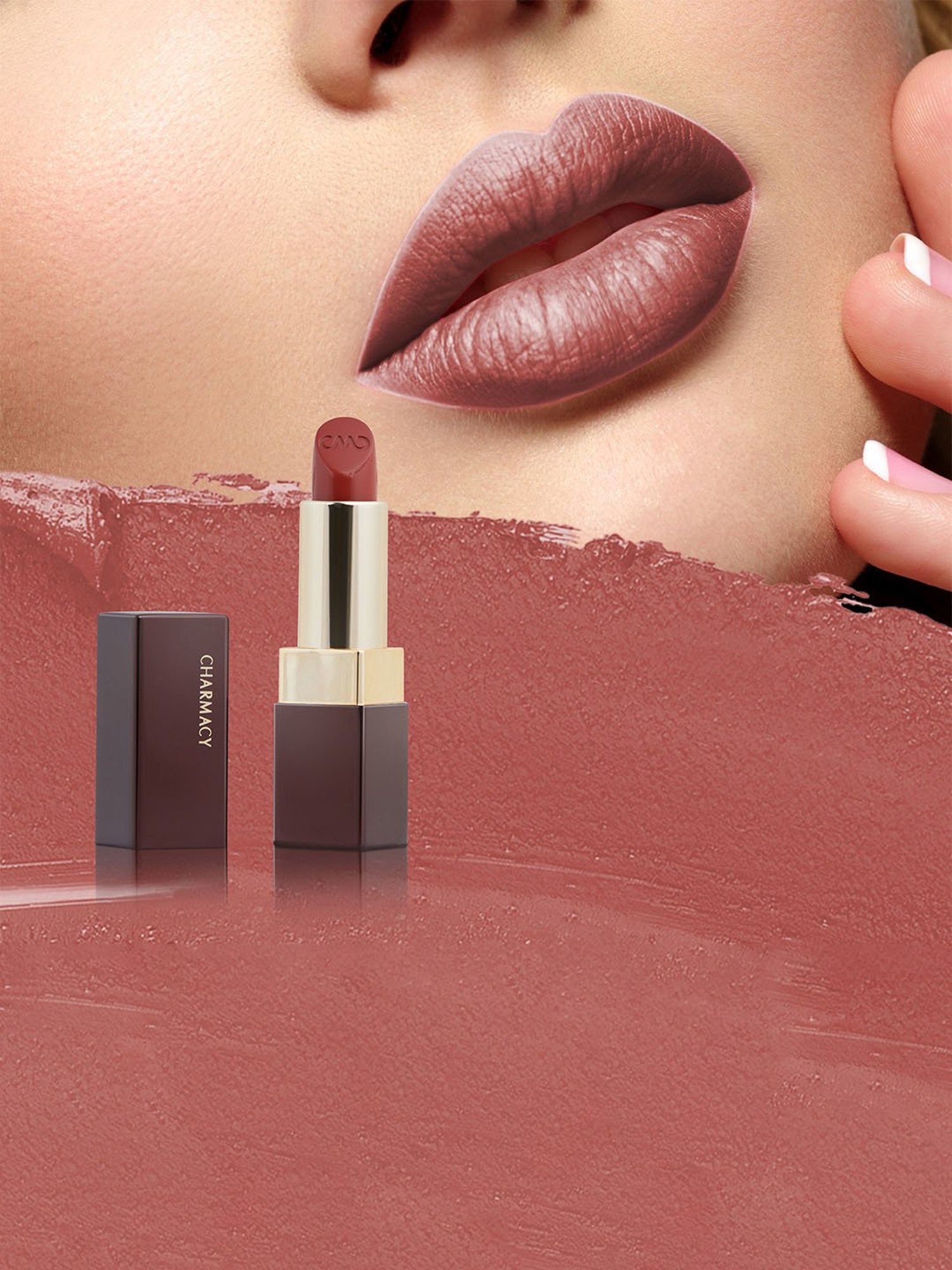 CHARMACY Milano Luxe Creme Lipstick Razzle Dazzle 12 - 3.8 gm