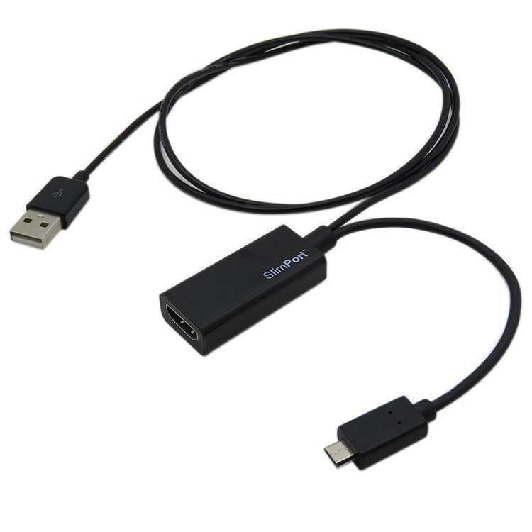 Slimport MyDP Micro USB to HDMI HDTV 1080p 3D adapter fo google 2013 New Nexus 7