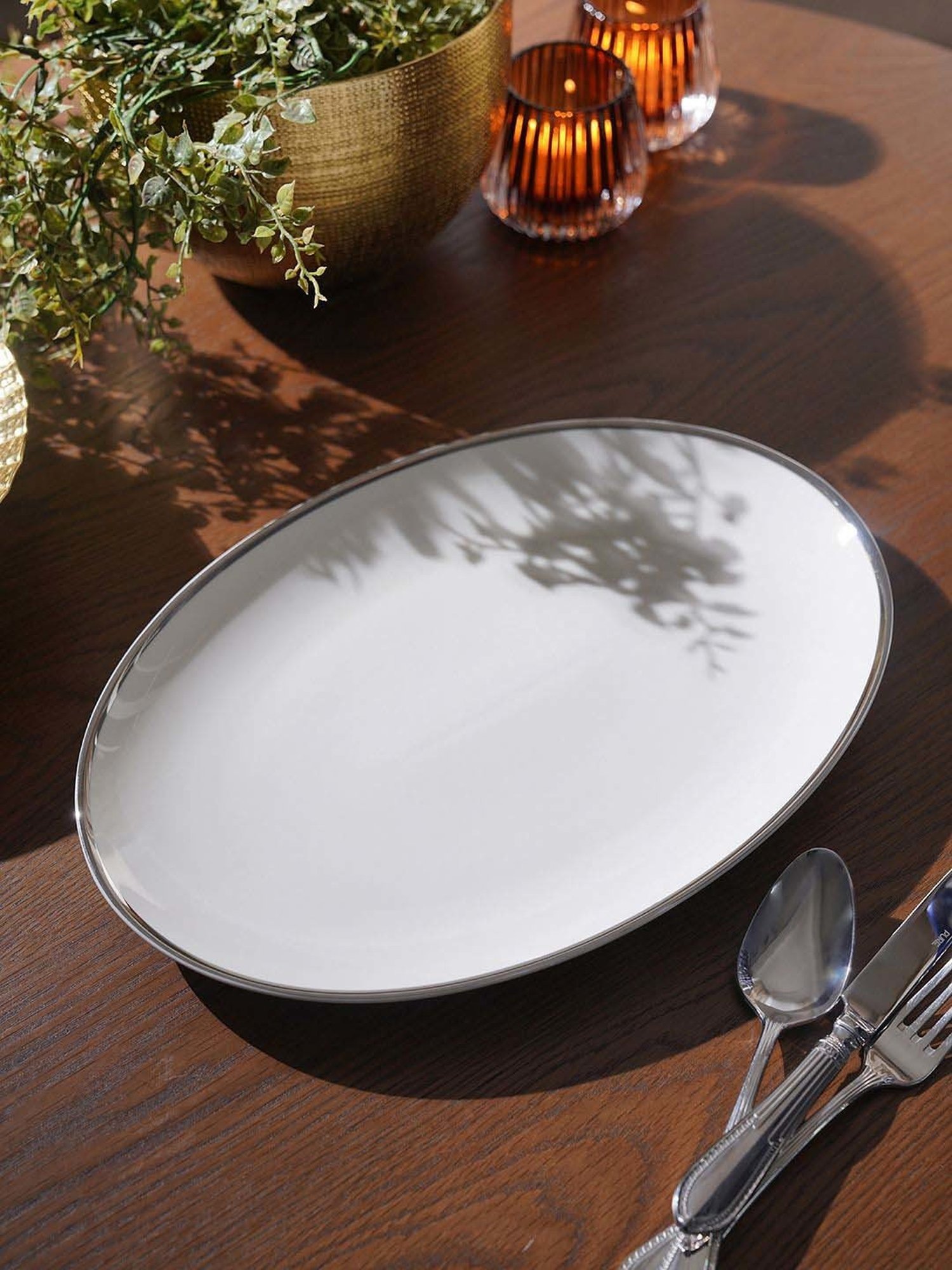 Mikasa Serenity Black Ceramic 20 cm Side Plate