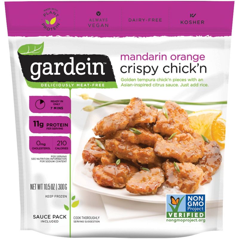 Gardein Frozen Mandarin Orange Crispy Chick'n - 10.5oz