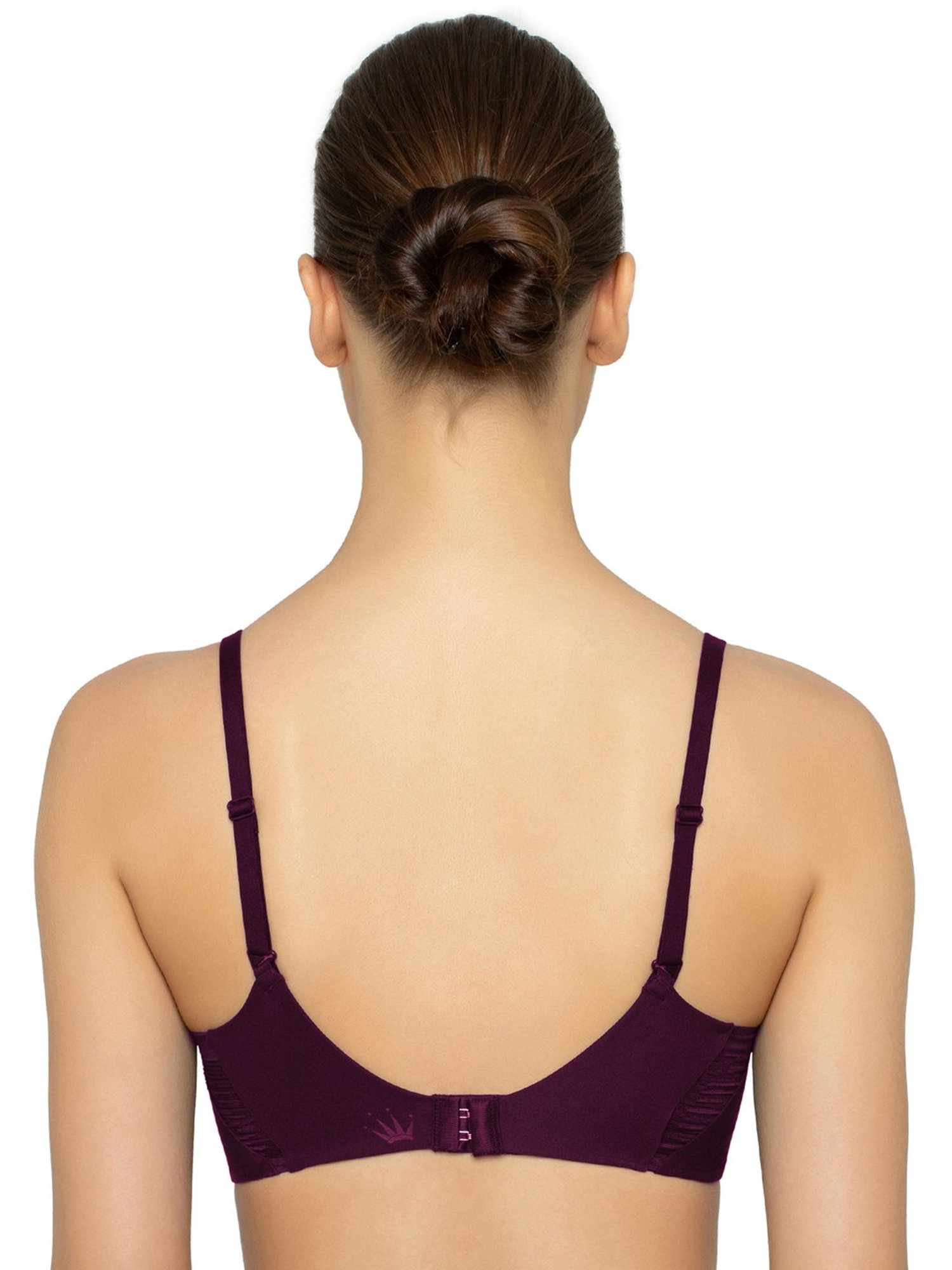Triumph Maroon Padded T-Shirt Bra