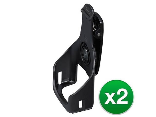 Kenwood KBH22W Belt clip holder swivel clip (2-Pack) Kenwood KBH-22W Belt clip holder swivel clip