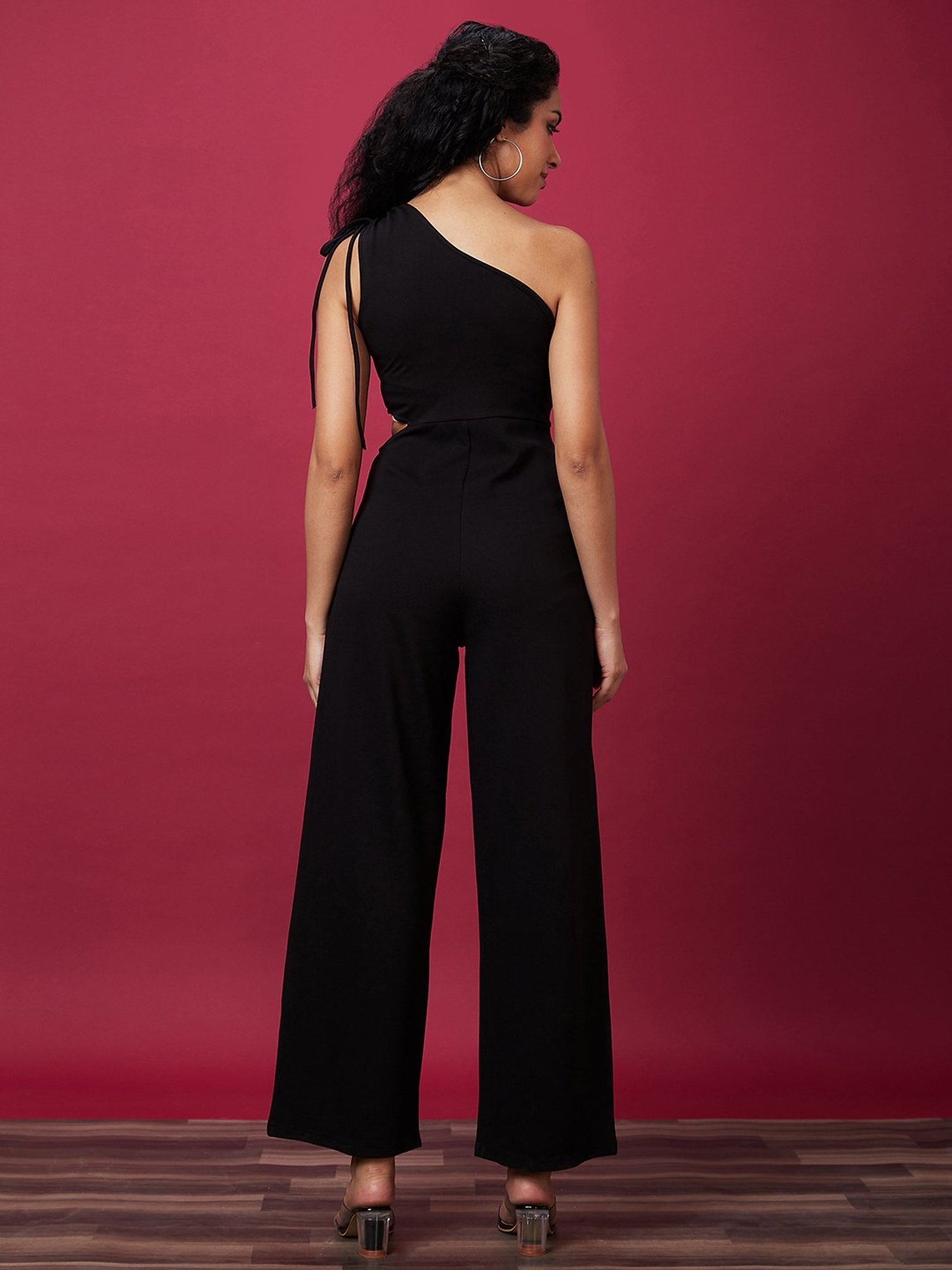 Globus Black Maxi Jumpsuit