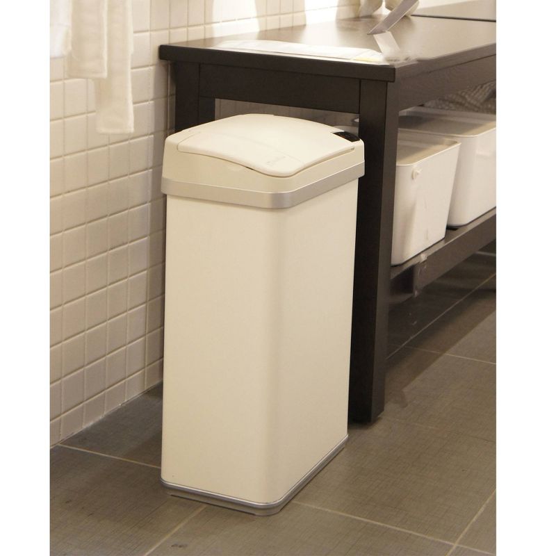 halo quality 4gal Multifunction Sensor Trash Can White
